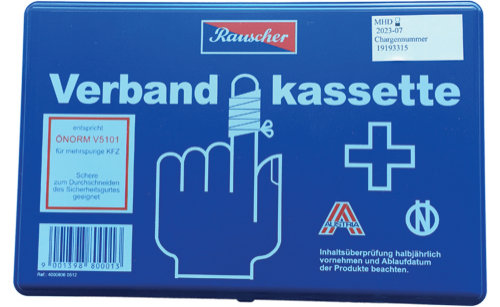 Erste Hilfe Kassette (Ö Norm) - Nautik Shop Austria